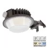 LED Dusk To Dawn Area Light - Integrated Photocell - Selectable CCT And Wattage - 36W / 48W / 60W - Up To 7,800 Lumens