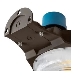 LED Dusk To Dawn Area Light - Included Photocell - Selectable CCT And Wattage - 29W / 40W / 60W - Up To 8,400 Lumens -Lighting Decoration Store ddal sw3b60w br3npt5 am50s wall mount plate