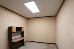 2'x4' Even-Glow® LED Flat Panel Light Fixture - Surface Mount - 40W - Dimmable - 4000K - Black With Surface Mount -Lighting Decoration Store dimmable 40w led panel light fixture on