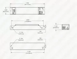 In-Fixture Compact Emergency LED Driver And Battery Pack - 8W - 24-48 VDC 15 In-Fixture Compact Emergency LED Driver And Battery Pack - 8W - 24-48 VDC -Lighting Decoration Store dims bld cm20n 480800