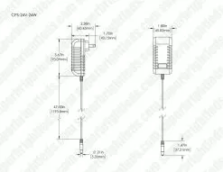 RGB LED Strip Light Kit - 5m Color-Changing LED Tape Light - 24V - Alexa / Google Assistant / Compatible Wi-Fi / Bluetooth Controller -Lighting Decoration Store dims cps 24v 24w 1