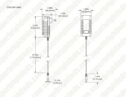 White LED Strip Lighting Kit - 5m Under Cabinet LED Tape Light - Wireless RF Controller - 150 Lm/ft - Cool White 6500K -Lighting Decoration Store dims cps 24v 36w