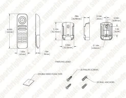 MR16 MiBoxer RGB+Tunable White Smart LED Bulb - 4W - 35W Equivalent - 280 Lumens - Optional RF Remote -Lighting Decoration Store dims drawings rgbcct mz8 rf controler0