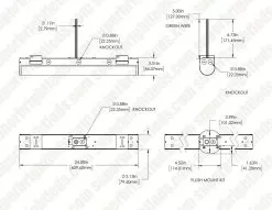 20W LED Strip Light Fixture - LED Shop Light - 2' Long - 2600 Lumens - 4000K/5000K - Cool White 11 20W LED Strip Light Fixture - LED Shop Light - 2' Long - 2600 Lumens - 4000K/5000K - Cool White -Lighting Decoration Store dims lsfd 40k2 20 3g shop light012