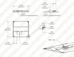 2x2 Recessed LED Steel Troffer Light - 40W - 5300 Lumen - Dimmable - 2 Pack - 4000K - Natural White 11 2x2 Recessed LED Steel Troffer Light - 40W - 5300 Lumen - Dimmable - 2 Pack - 4000K - Natural White -Lighting Decoration Store dims tlfd 40k 22 40w