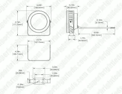18W LED Flag Light - 20-Degree Beam - 12-30' Pole - Landscape Spotlight - 5000K 15 18W LED Flag Light - 20-Degree Beam - 12-30' Pole - Landscape Spotlight - 5000K -Lighting Decoration Store dims wnfl01 rd01