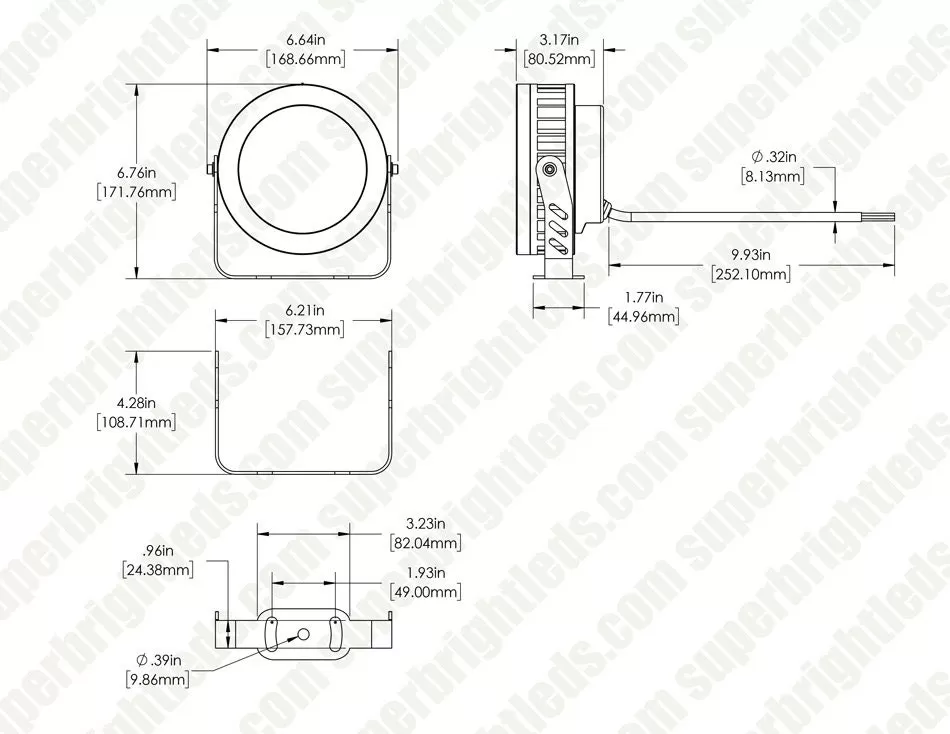 18W LED Flag Light - 20-Degree Beam - 12-30' Pole - Landscape Spotlight - 5000K 8 18W LED Flag Light - 20-Degree Beam - 12-30' Pole - Landscape Spotlight - 5000K - Image 8