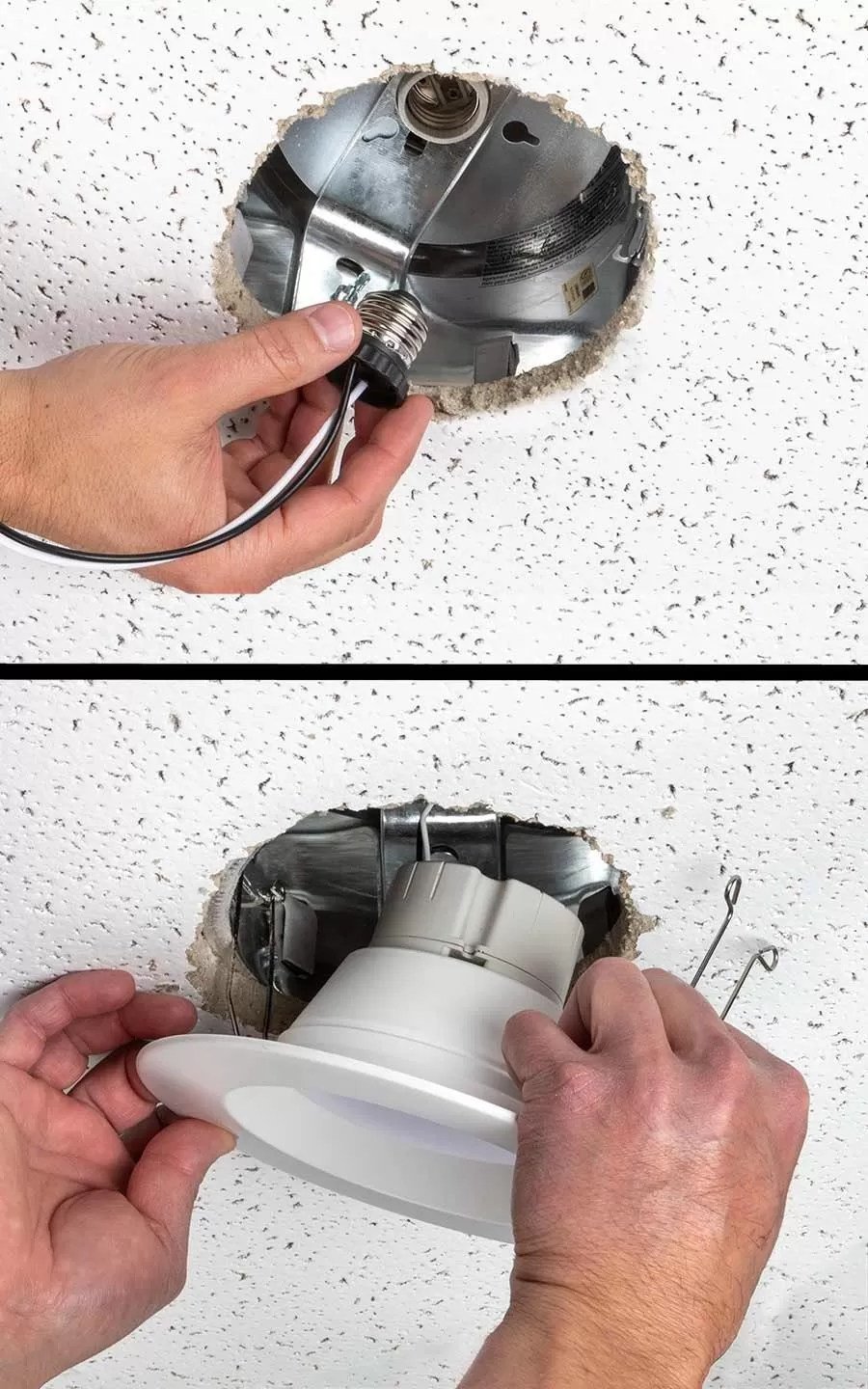 LED Recessed Lighting Kit For 5" Or 6" Cans - Retrofit LED Downlight With Smooth Trim - Dimmable - 1865 Lumens 5 LED Recessed Lighting Kit For 5" Or 6" Cans - Retrofit LED Downlight With Smooth Trim - Dimmable - 1865 Lumens - Image 5