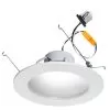 LED Recessed 6" Can Lighting Kit - Retrofit LED Downlight With Concave Lens - 75 Watt Equivalent - Dimmable - 900 Lumens