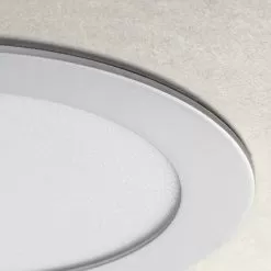 6" Ultra Slim LED Recessed Downlight - Selectable CCT - Canless - 1,000 Lumens - 2700K / 3000K / 3500K / 4000K / 5000K 12 6" Ultra Slim LED Recessed Downlight - Selectable CCT - Canless - 1,000 Lumens - 2700K / 3000K / 3500K / 4000K / 5000K -Lighting Decoration Store dls6d sw5a12 120v cropped close up 1