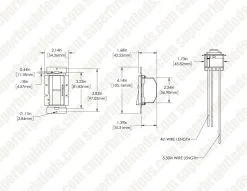 1-Way LED Dimmer Switch With Slide - Single-Pole Rocker - 120V - White - 6-Pack -Lighting Decoration Store dnd led1 1 w dim drawings