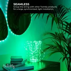 Twinkly Dots - 9.8ft RGB Smart LED Light String - 60 LEDs - App-Controlled - USB-Powered -Lighting Decoration Store dots 2