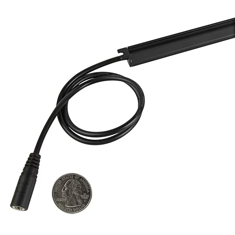 LED Light Bar - Under Cabinet Lighting - 135 Lm/ft - 12V - Barrel Connector - 3000K - 18" 3 LED Light Bar - Under Cabinet Lighting - 135 Lm/ft - 12V - Barrel Connector - 3000K - 18" - Image 3