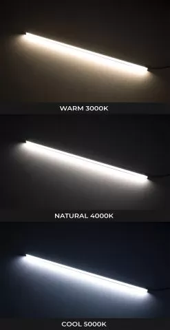 LED Light Bar - Under Cabinet Lighting - 135 Lm/ft - 12V - Barrel Connector - 3000K - 18" 16 LED Light Bar - Under Cabinet Lighting - 135 Lm/ft - 12V - Barrel Connector - 3000K - 18" -Lighting Decoration Store eglb xkx 12v cct on