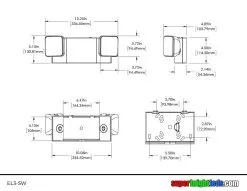 LED Dual-Head Emergency Light - Adjustable Light Heads - White -Lighting Decoration Store el3 sw