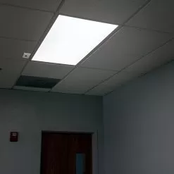 Emergency Battery Backup Inverter - 8W - 100-347V Input - 170 VDC Output -Lighting Decoration Store emh 08170 hy installed in ceiling panel