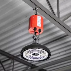LED UFO High Bay Emergency Battery Backup - 40W - 100-347 Input - 170 VDC Output -Lighting Decoration Store emufo 40170 yyii installed