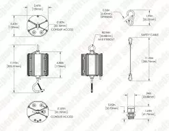 LED UFO High Bay Emergency Battery Backup - 40W - 100-347 Input - 170 VDC Output -Lighting Decoration Store emufo 40170 yyii 1
