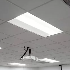 2x4 LED Troffer - Selectable CCT - Selectable Wattage - Up To 6,500 Lumens - 2-Pack -Lighting Decoration Store etf24 50w103sw 2 app