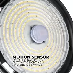 Euri Lighting 240W UFO LED High Bay - 34,800 Lumens - 1,000W MH Equivalent - 5000K -Lighting Decoration Store euhb 240w2050 optional sensor