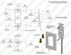 0-10 Volt DC Low Voltage Dimmer With Slide Dimmer Switch - 0-10V Dimmer -Lighting Decoration Store f019 assembly for site