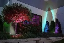 10W Smart LED Flood Light Fixture - MiLight / MiBoxer RGB+Tunable White - 12V - Up To 1,000 Lumens -Lighting Decoration Store fl rgbx10 12v outdoor landscape lighting bushes trees building0