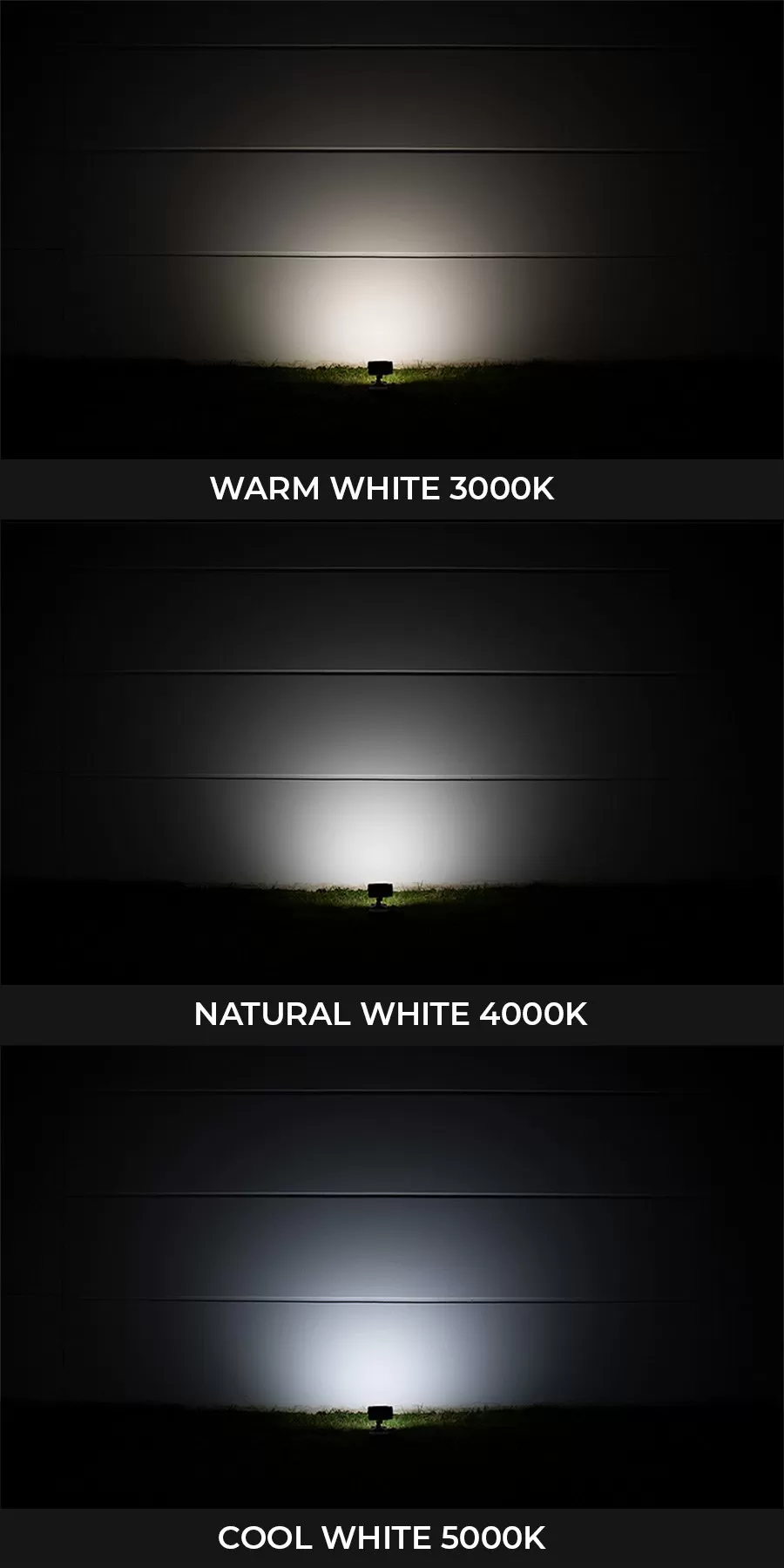 15W LED Flood Light - Selectable CCT - Knuckle Mount - 70W MH Equivalent - 2,025 Lumens - 3000K / 4000K / 5000K 5 15W LED Flood Light - Selectable CCT - Knuckle Mount - 70W MH Equivalent - 2,025 Lumens - 3000K / 4000K / 5000K - Image 5