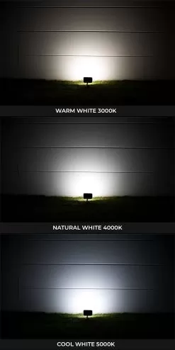 LED Flood Light - Selectable CCT - Selectable Wattage - Knuckle Mount - 150W MH Equivalent - Up To 7,800 Lumens - 40W / 50W / 60W - 3000K / 4000K / 5000K -Lighting Decoration Store flckm2 sw3b60 brk beam output cct