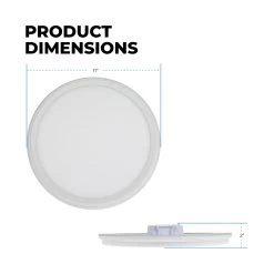 ETi 11" SnapFit Low Profile Selectable CCT LED Downlight With Nightlight Trim - 14W Flush Mount Ceiling Light - Dimmable - 900 Lumens 12 ETi 11" SnapFit Low Profile Selectable CCT LED Downlight With Nightlight Trim - 14W Flush Mount Ceiling Light - Dimmable - 900 Lumens -Lighting Decoration Store fmnl 11in 900lm 8 cp3 sv td wt dimensions