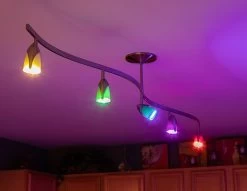 GU10 MiBoxer Wi-Fi Smart LED Bulb - RGB+Tunable White - Smartphone / Alexa / Google Home Assistant Compatible - 4W - 35W Equivalent - 280 Lumens -Lighting Decoration Store fut103 app gu10 bulb in ceiling fixture