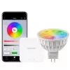 MR16 MiBoxer RGB+Tunable White LED Light Bulb - 4W - 35W Equivalent - 280 Lumens - Light Only