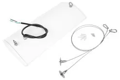 160W 2ft LED NSF Certified Linear High Bay Washdown Light Fixture - 24,000 Lumens - 5000K -Lighting Decoration Store fy hb 600c 160wnc l50k336d623 back updated 1