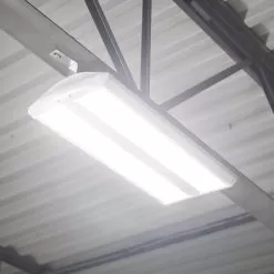 160W 2ft LED NSF Certified Linear High Bay Washdown Light Fixture - 24,000 Lumens - 5000K -Lighting Decoration Store fy hb 600c 160wnc l50k336d623 installed on v1 1