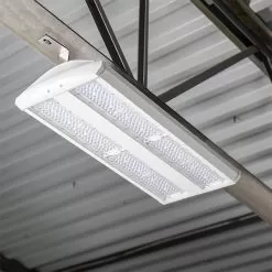 160W 2ft LED NSF Certified Linear High Bay Washdown Light Fixture - 24,000 Lumens - 5000K -Lighting Decoration Store fy hb 600c 160wnc l50k336d623 installed v1 1