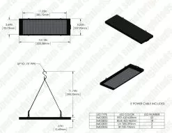 10W Full-Spectrum LED Grow Light - 4-Band Red/Blue/UV/IR For Indoor Plant Growth - GLR-10W4F -Lighting Decoration Store glr 10w4f
