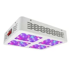 260W Full-Spectrum LED Grow Light - 12-Band Multi Spectrum - Selectable Vegetation And Bloom Switches - GLR-260W12F-VBD