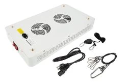 390W Full-Spectrum LED Grow Light - 12-Band Multi Spectrum - Selectable Vegetation And Bloom Switches - GLR-390W12F-VBD 11 390W Full-Spectrum LED Grow Light - 12-Band Multi Spectrum - Selectable Vegetation And Bloom Switches - GLR-390W12F-VBD -Lighting Decoration Store glr 390w12f vbd back