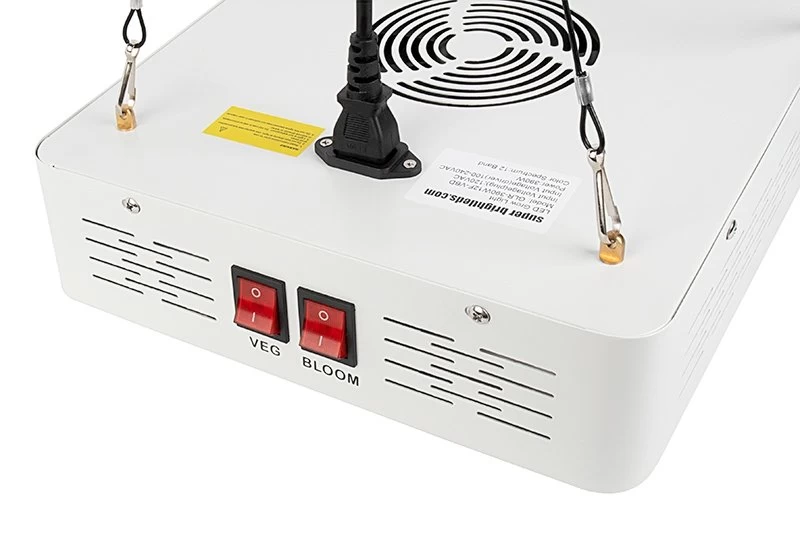 390W Full-Spectrum LED Grow Light - 12-Band Multi Spectrum - Selectable Vegetation And Bloom Switches - GLR-390W12F-VBD 4 390W Full-Spectrum LED Grow Light - 12-Band Multi Spectrum - Selectable Vegetation And Bloom Switches - GLR-390W12F-VBD - Image 4