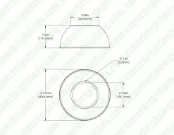 100W UFO LED High Bay Light With Reflector - 14,000 Lumens - 250W MH Equivalent - 5000K -Lighting Decoration Store hbud reflector 100 300w updated 2