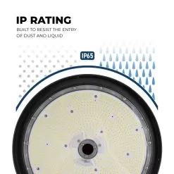 500W UFO LED High Bay Light - 82,500 Lumens - 1,500W MH Equivalent - 5000K -Lighting Decoration Store hbud2 50k 500lsd ip rating