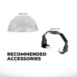 150W UFO LED High Bay Light - 21,000 Lumens - 400W MH Equivalent - 5000K -Lighting Decoration Store hbud2 50k100d c r1 recommended accessories 2