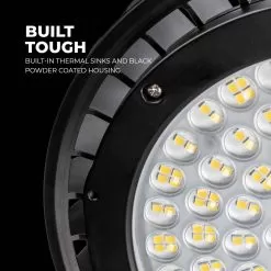 150W UFO LED High Bay Light With Reflector - 21,000 Lumens - 400W MH Equivalent - 5000K -Lighting Decoration Store hbud2 50k150d c r1 super bright0