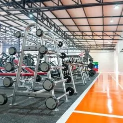 200W UFO LED High Bay Light - 28,000 Lumens - 750W MH Equivalent - 5000K -Lighting Decoration Store hbud2 50k200d c workout gym