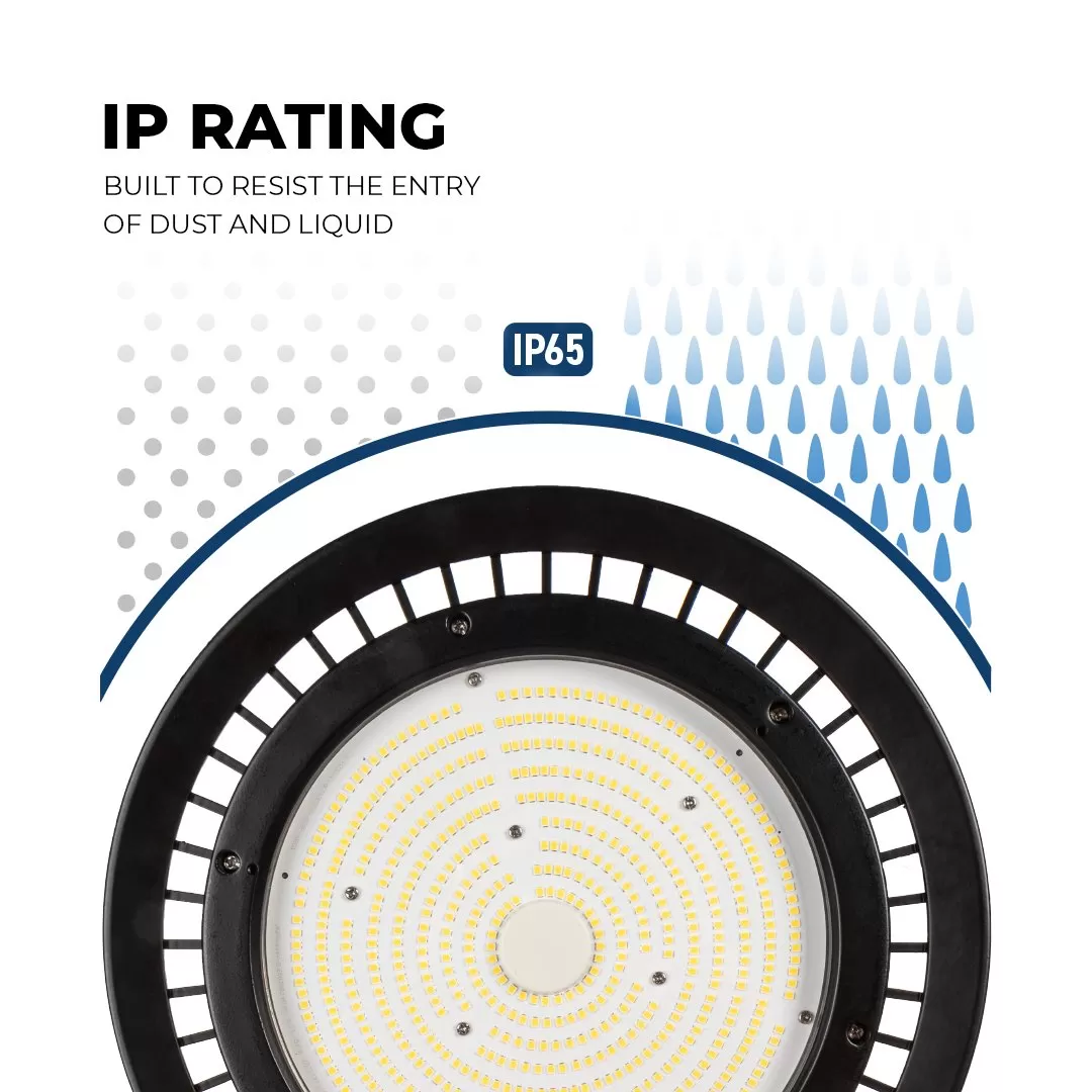 300W UFO LED High Bay Light - 49,500 Lumens - 1000W MH Equivalent - 5000K 2 300W UFO LED High Bay Light - 49,500 Lumens - 1000W MH Equivalent - 5000K - Image 2