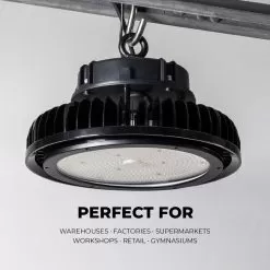 400W UFO LED High Bay Light - 50,000 Lumens - 1,500W MH Equivalent - 5000K 15 400W UFO LED High Bay Light - 50,000 Lumens - 1,500W MH Equivalent - 5000K -Lighting Decoration Store hbud2 50k400d c r1 perfect for