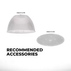 400W UFO LED High Bay Light - 50,000 Lumens - 1,500W MH Equivalent - 5000K 16 400W UFO LED High Bay Light - 50,000 Lumens - 1,500W MH Equivalent - 5000K -Lighting Decoration Store hbud2 50k400d c r1 recommended accessories