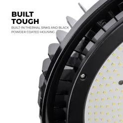 400W UFO LED High Bay Light - 50,000 Lumens - 1,500W MH Equivalent - 5000K 14 400W UFO LED High Bay Light - 50,000 Lumens - 1,500W MH Equivalent - 5000K -Lighting Decoration Store hbud2 50k400d c r1 super bright0