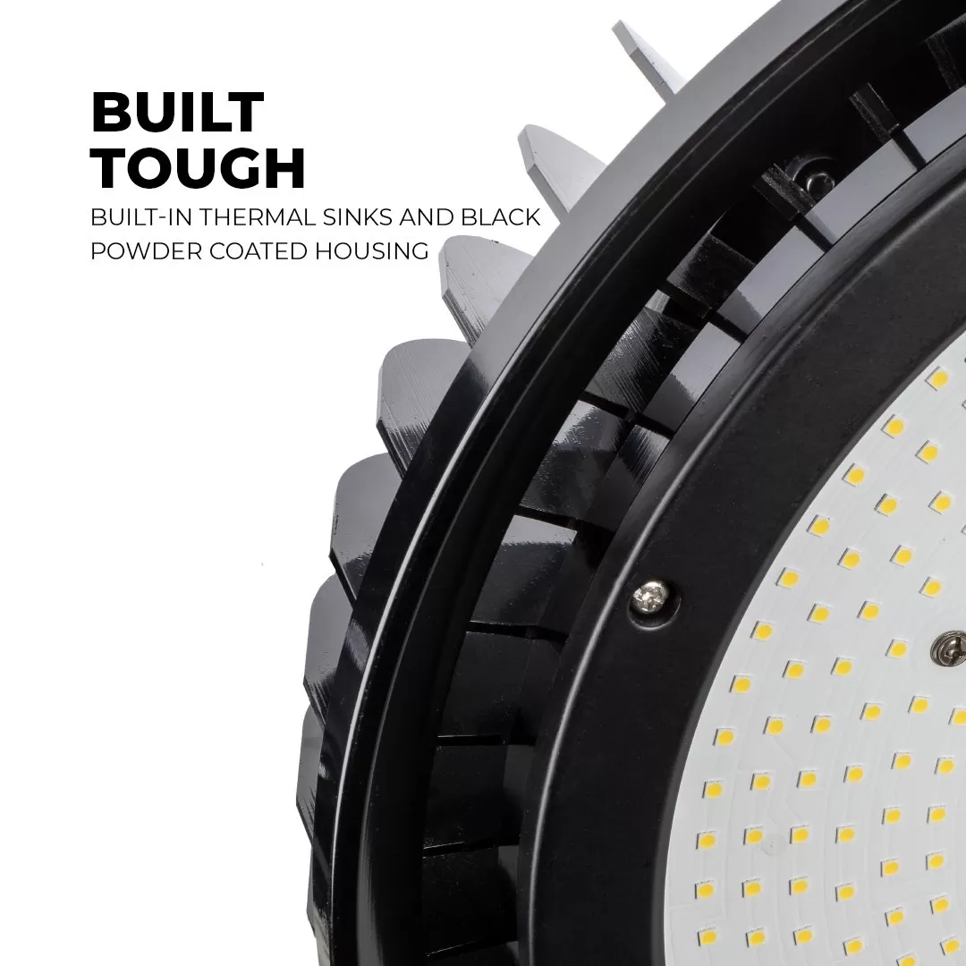 400W UFO LED High Bay Light - 50,000 Lumens - 1,500W MH Equivalent - 5000K 5 400W UFO LED High Bay Light - 50,000 Lumens - 1,500W MH Equivalent - 5000K - Image 5