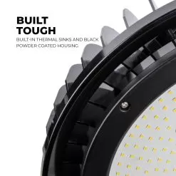 500W UFO LED High Bay Light With Reflector - 62,500 Lumens - 1,500W MH Equivalent - 5000K -Lighting Decoration Store hbud2 50k500d c r1 super bright01 1