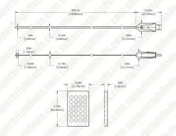 RGB Color Changing LED Light Strips - App Control - Waterproof - Plug And Play - Included Remote - 10m -Lighting Decoration Store hl 10 dim drawings